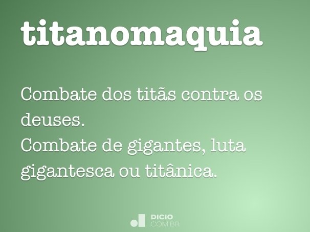 titanomaquia