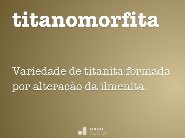 titanomorfita