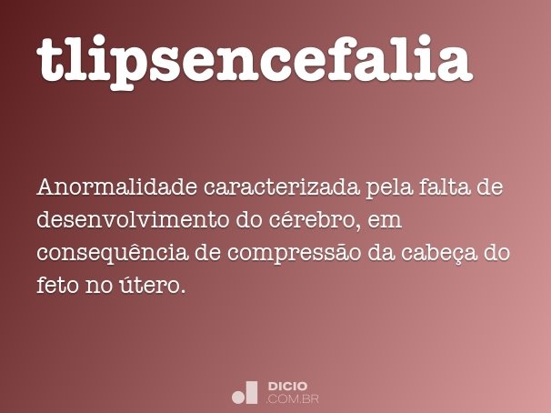 tlipsencefalia
