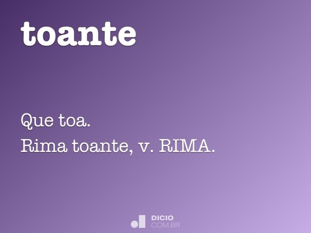 toante