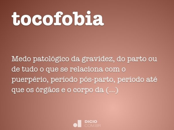 tocofobia