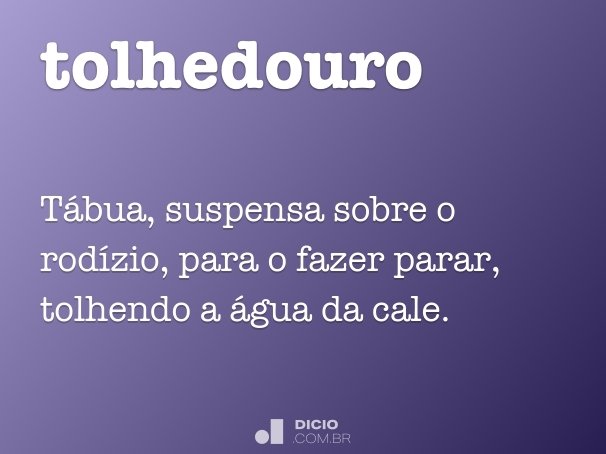 tolhedouro