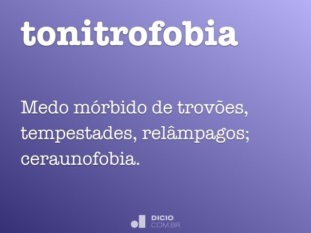 tonitrofobia