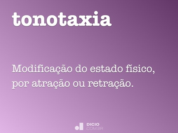 tonotaxia