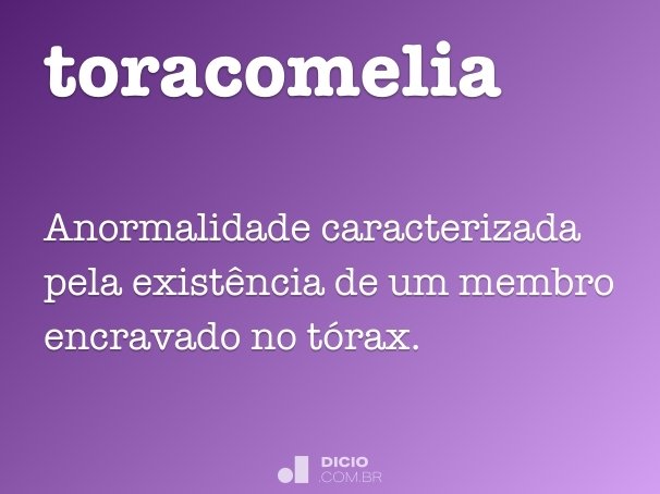 toracomelia