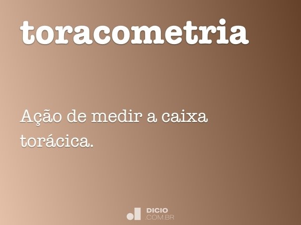 toracometria