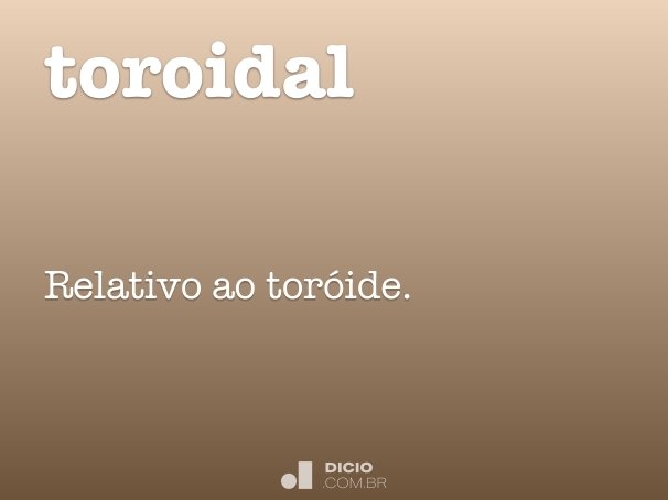 toroidal