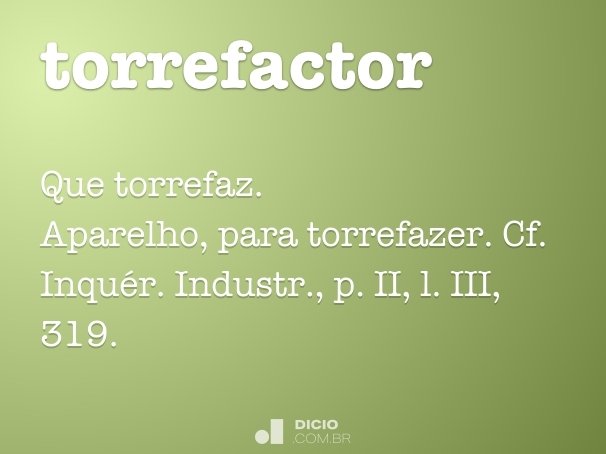 torrefactor