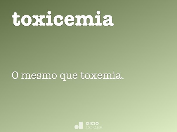 toxicemia