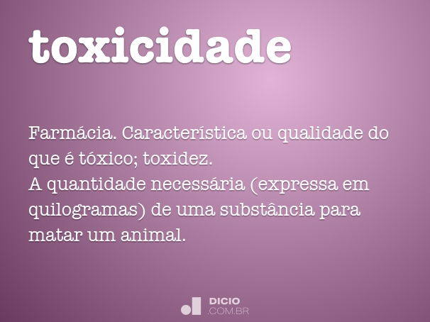 toxicidade