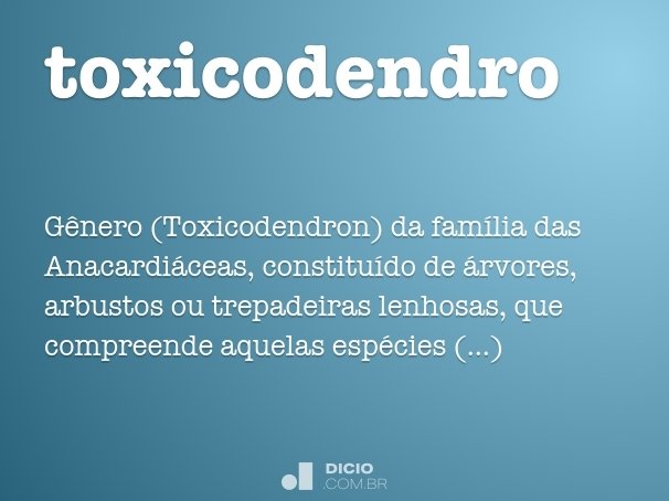 toxicodendro