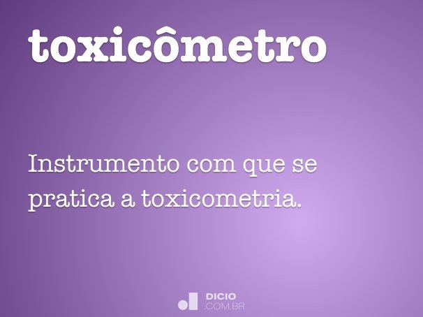 toxicômetro