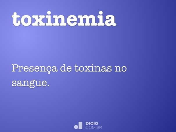toxinemia