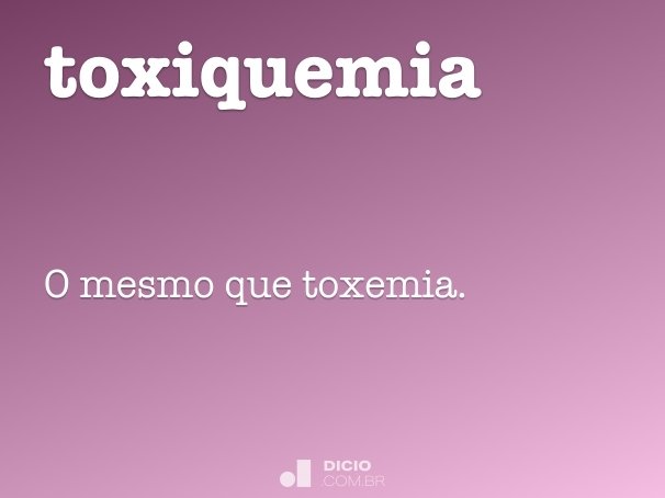 toxiquemia