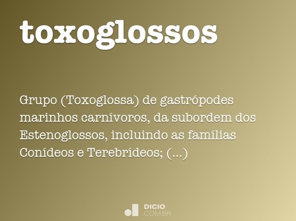 toxoglossos