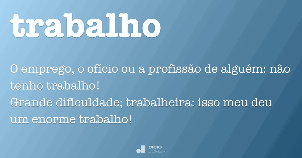 O+significado+do+trabalho