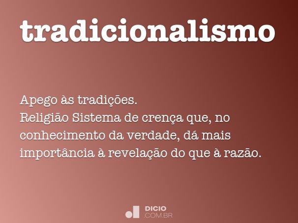 tradicionalismo