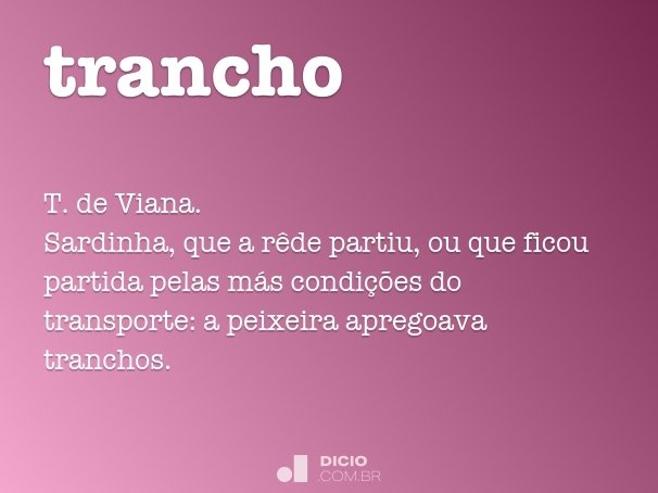trancho