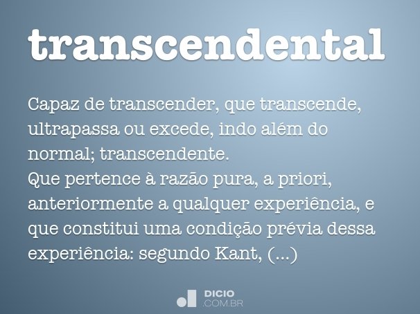 transcendental