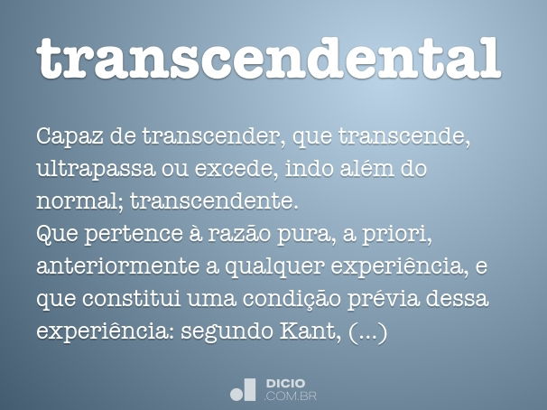 transcendental