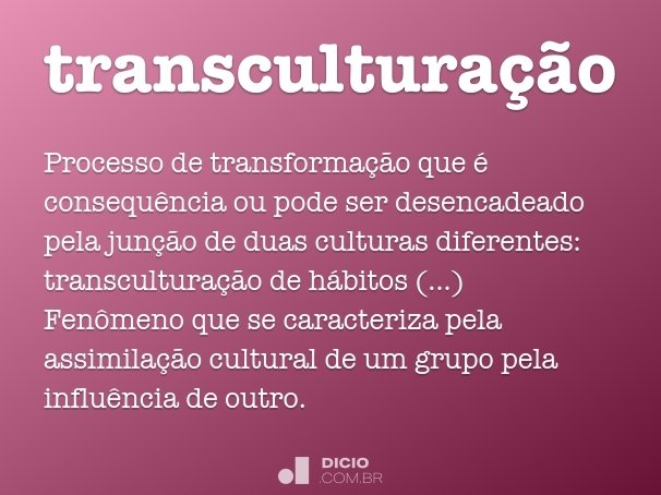 transculturação