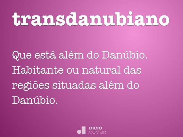 transdanubiano