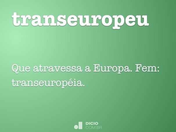 transeuropeu