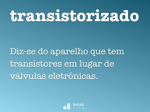 transistorizado