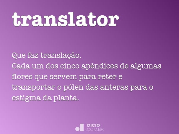 translator