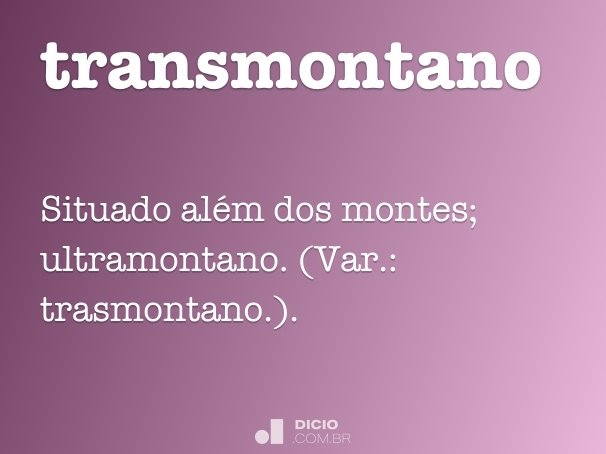 transmontano