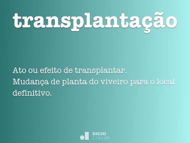 transplantação