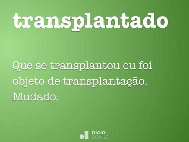 transplantado