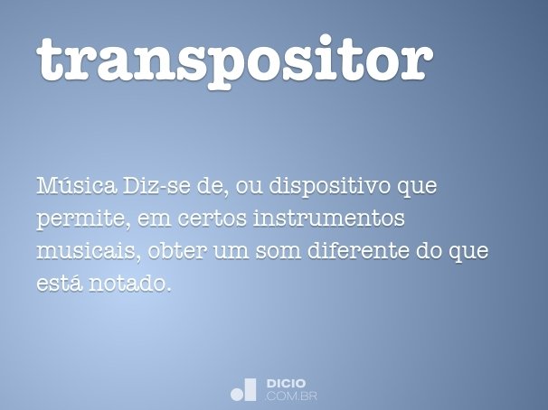 transpositor