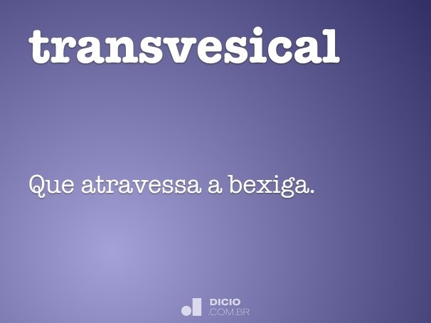 transvesical