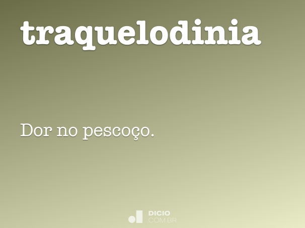 traquelodinia