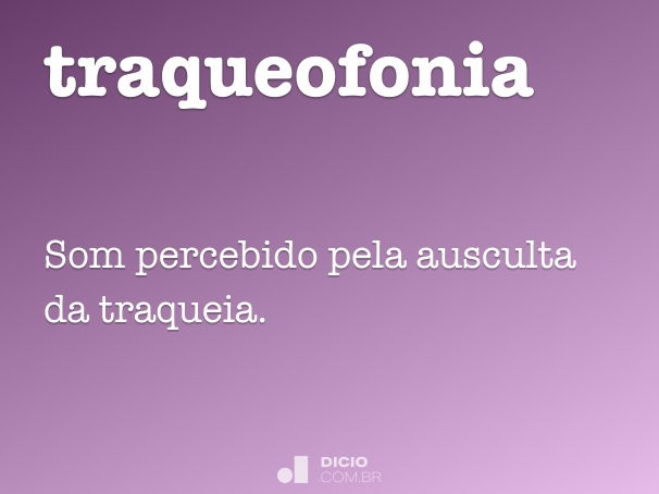 traqueofonia