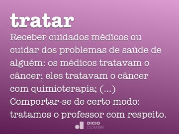 Detratar - Dicio, Dicionário Online de Português