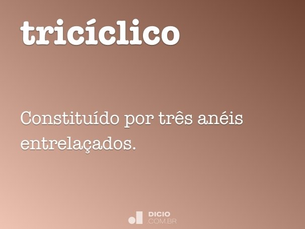 tricíclico