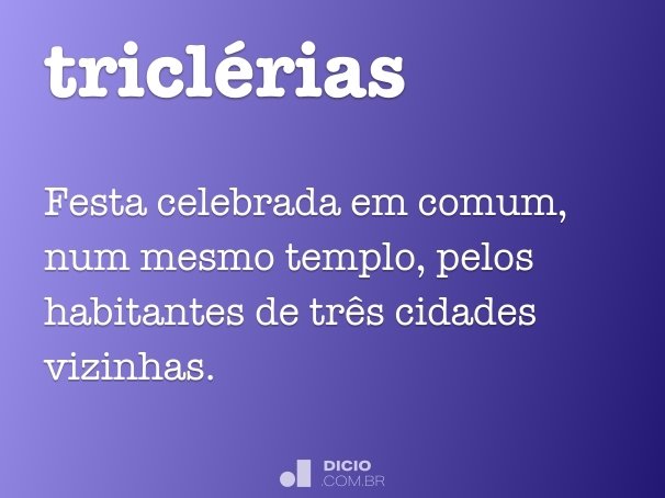 triclérias