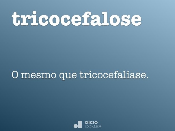 tricocefalose
