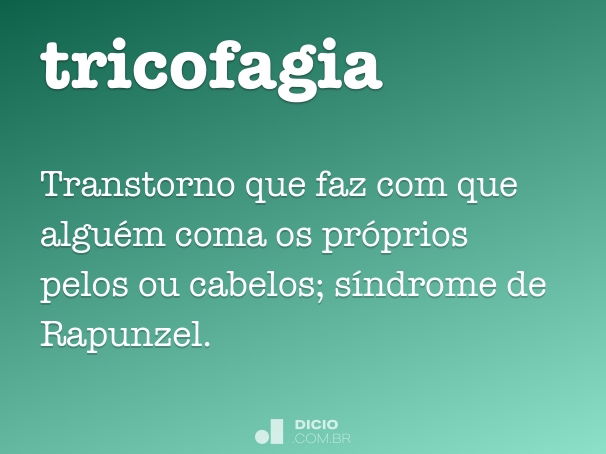 tricofagia