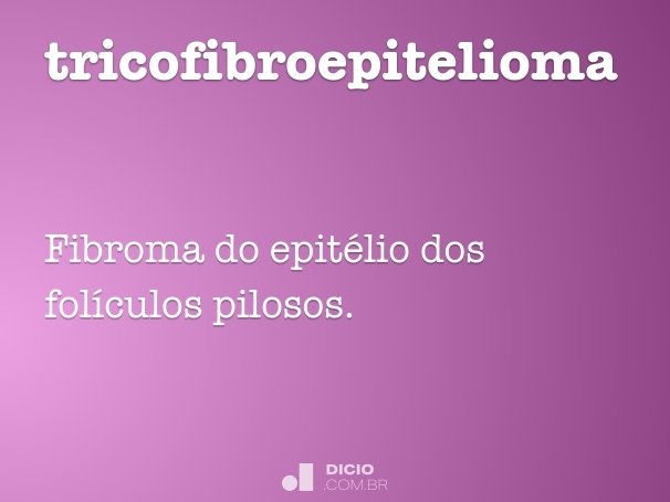 tricofibroepitelioma