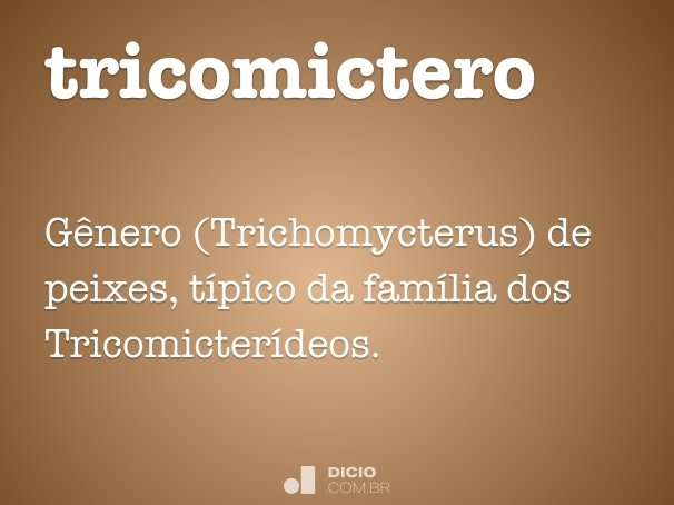tricomictero
