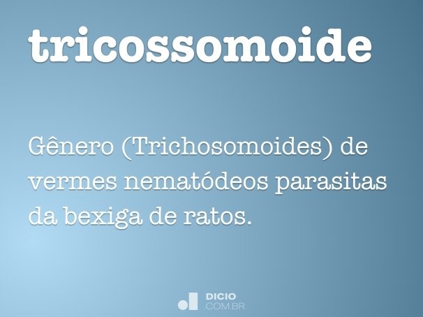 tricossomoide
