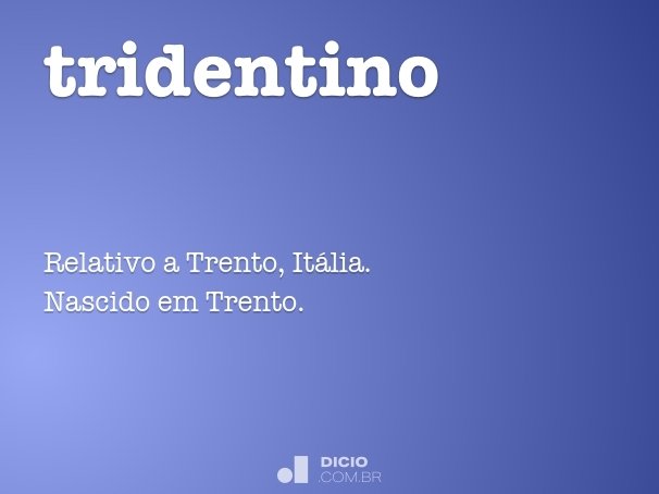 tridentino
