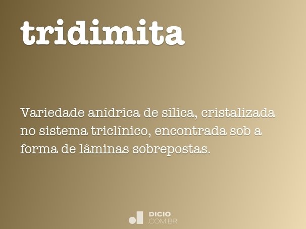tridimita