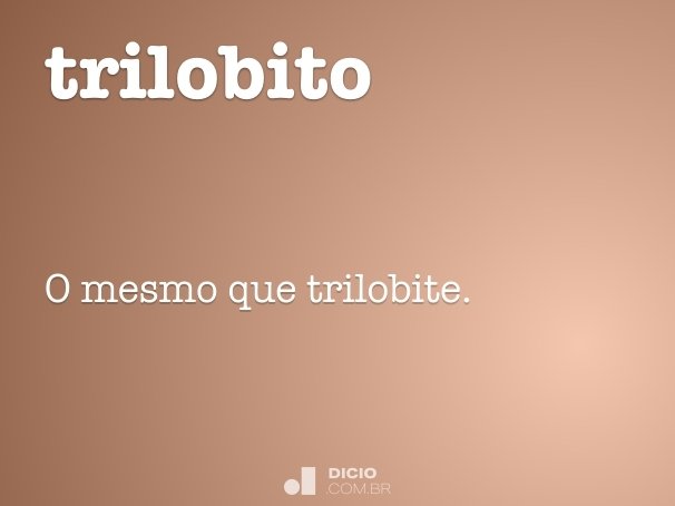 trilobito