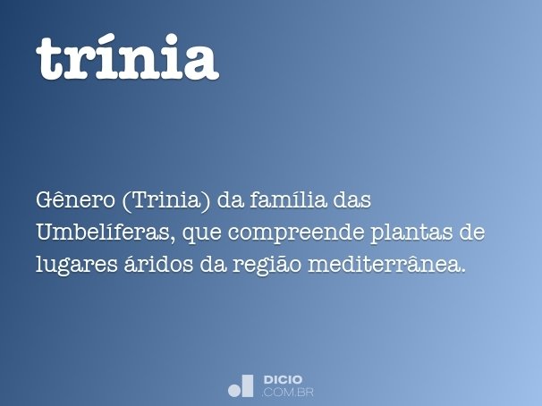 trínia