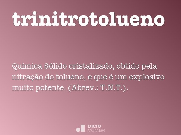 trinitrotolueno