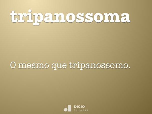 tripanossoma